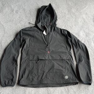 NWT L.L.Bean Lightweight Anorak In Black Size XXS